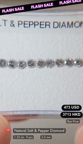 Salt & Pepper Diamond Deal (1.35 cts)